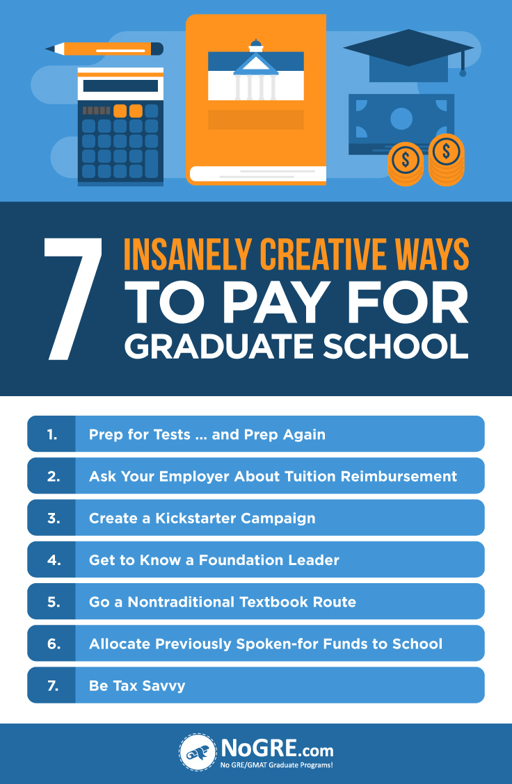7 ways to pay for grad school